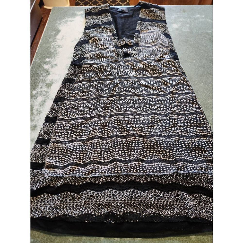 Rachel Comey Silk Linen Print Textured Cutout Mini Dress sz 2